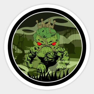 Los Locos Funkeros - ECCC 2020 - Swamp Thing Federico (two sided) Sticker